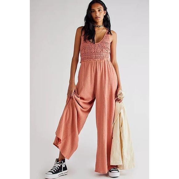 Free People Soleil One Piece Jumpsuit Size M. B25